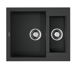 Мойка кухонная Omoikiri Sakaime 60-2-BL чёрный